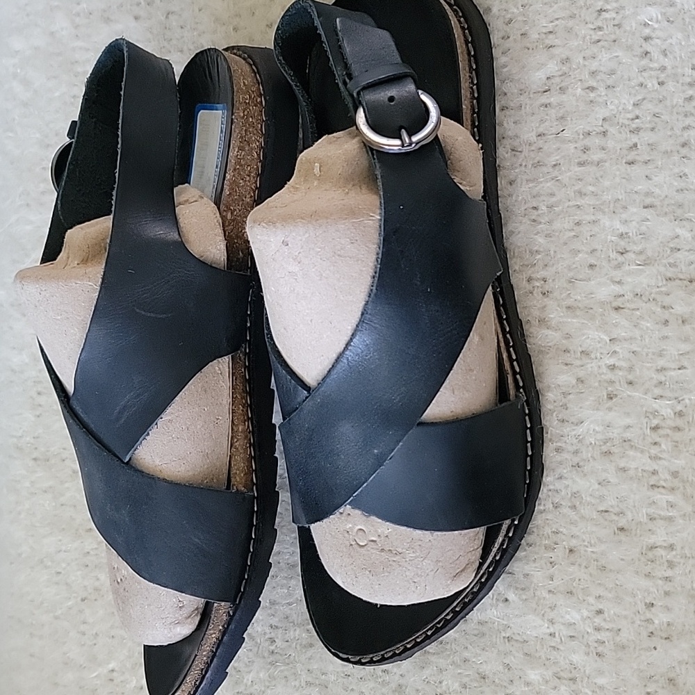Matisse Women's Arielle Sandal Size 8 Black Leather Sandal